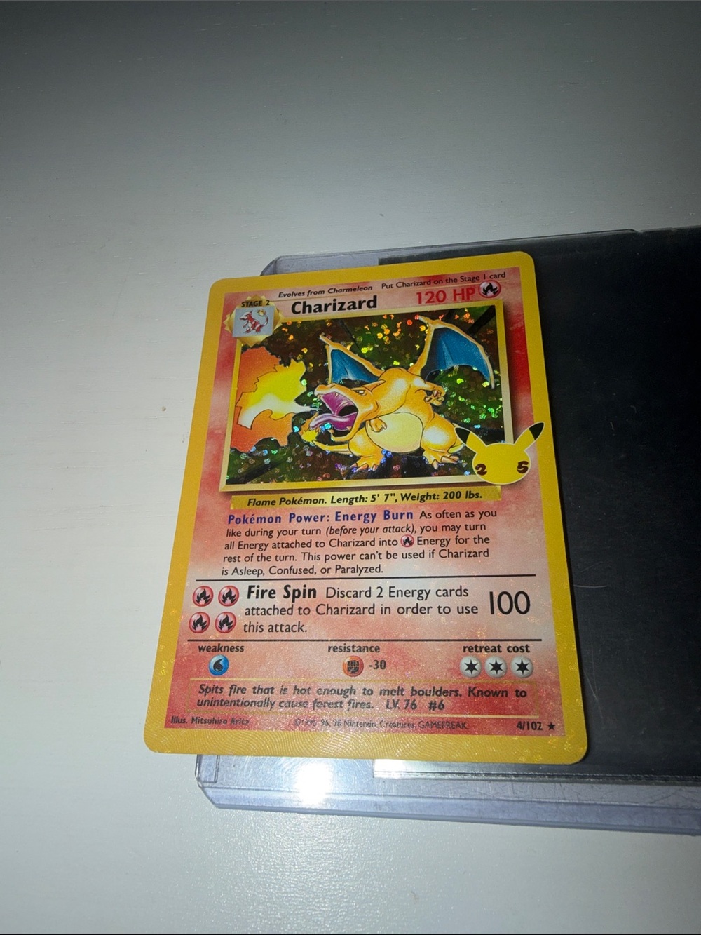 2021 Pokémon Celebrations Classic Collection Charizard #4/102